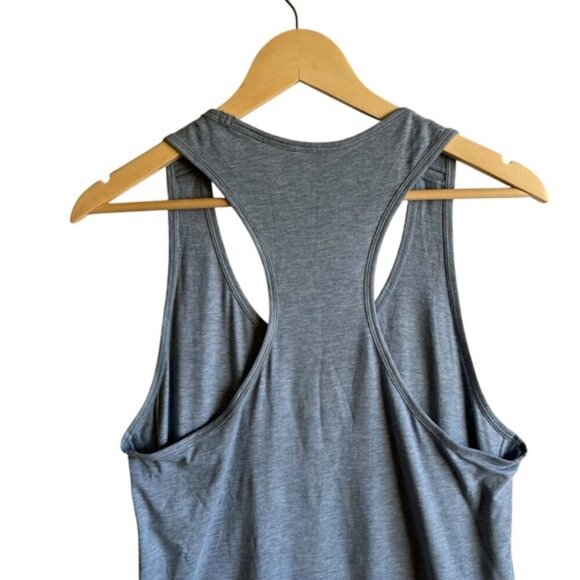 Lululemon Racerback Tank Top Size 6 Light Blue Gray - Picture 6 of 9